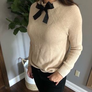 Jcrew bow sweater